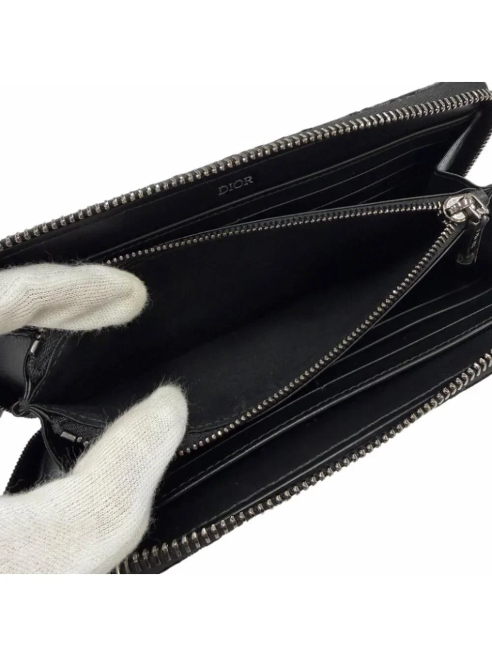 Dior 125000 Wallet Black